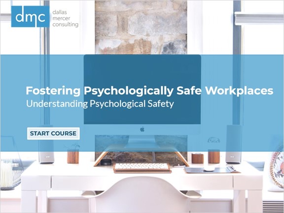 Psychologically Safe Workplaces Certificate – DM Consulting